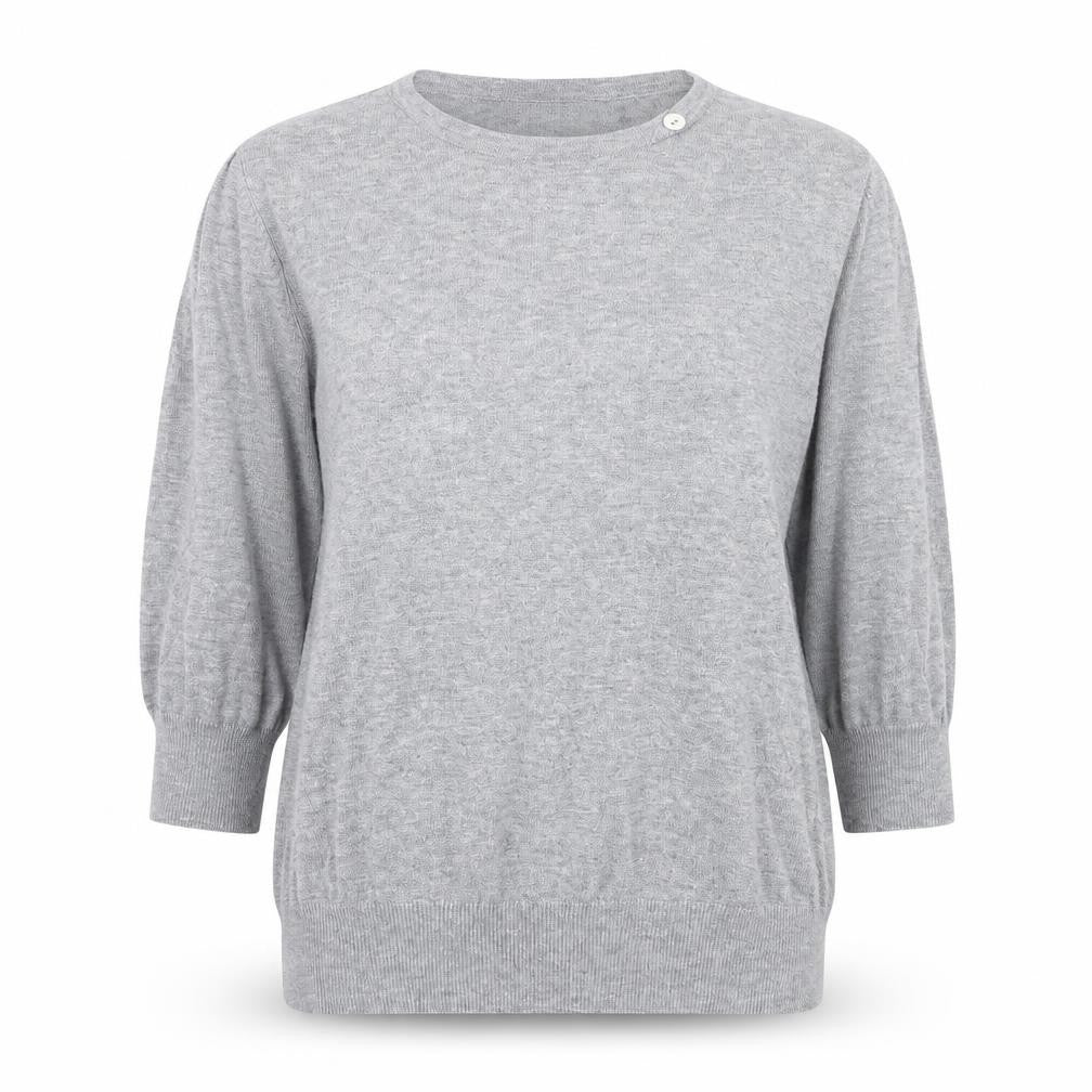Womens UK Size M Bonmarché Grey Pullover Jumper
