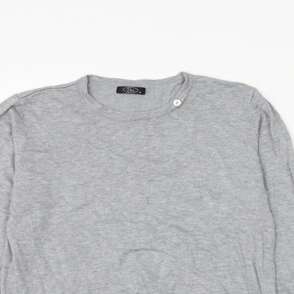 Womens UK Size M Bonmarché Grey Pullover Jumper