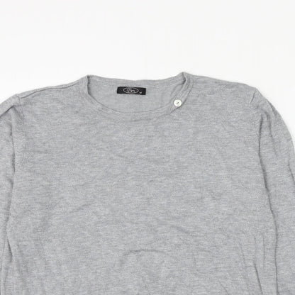 Womens UK Size M Bonmarché Grey Pullover Jumper