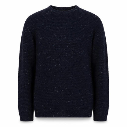 Cedarwood State Mens Blue Round Neck Polyester Pullover Jumper Size M