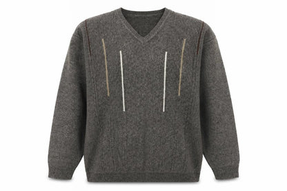 Mens UK Size M Greenwoods Brown Pullover Jumper