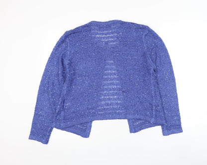 Womens UK Size M Alexara Blue Cardigan Jumper