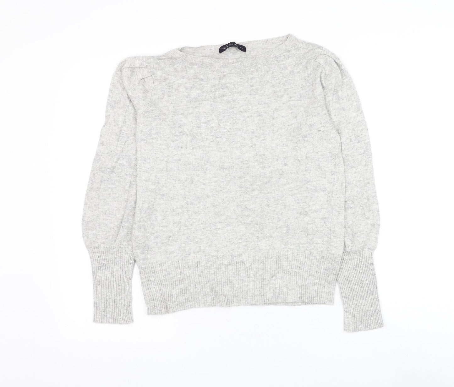 Womens UK Size 10 Marks and Spencer Grey Pullover Jumper