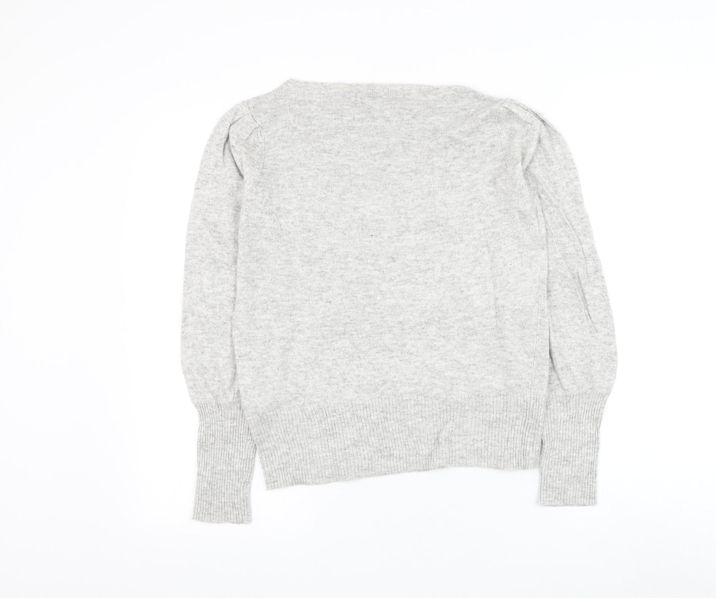 Womens UK Size 10 Marks and Spencer Grey Pullover Jumper