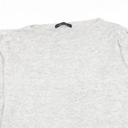 Womens UK Size 10 Marks and Spencer Grey Pullover Jumper