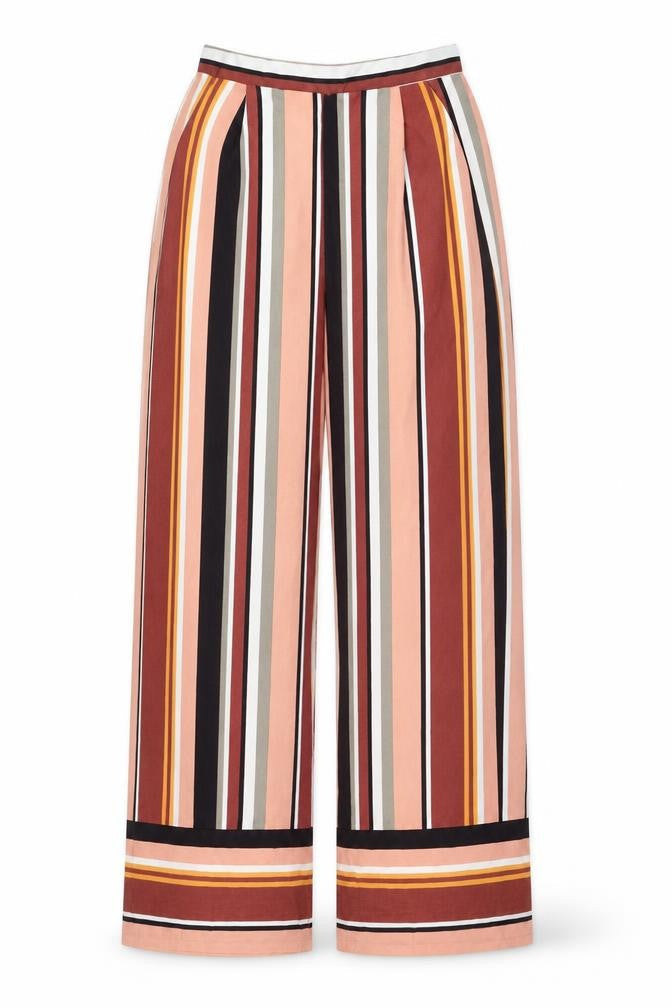 Womens UK Size 10 Primark Regular Fit  Multicoloured Trousers