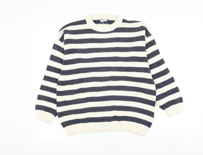 Womens UK Size S Para White Pullover Jumper