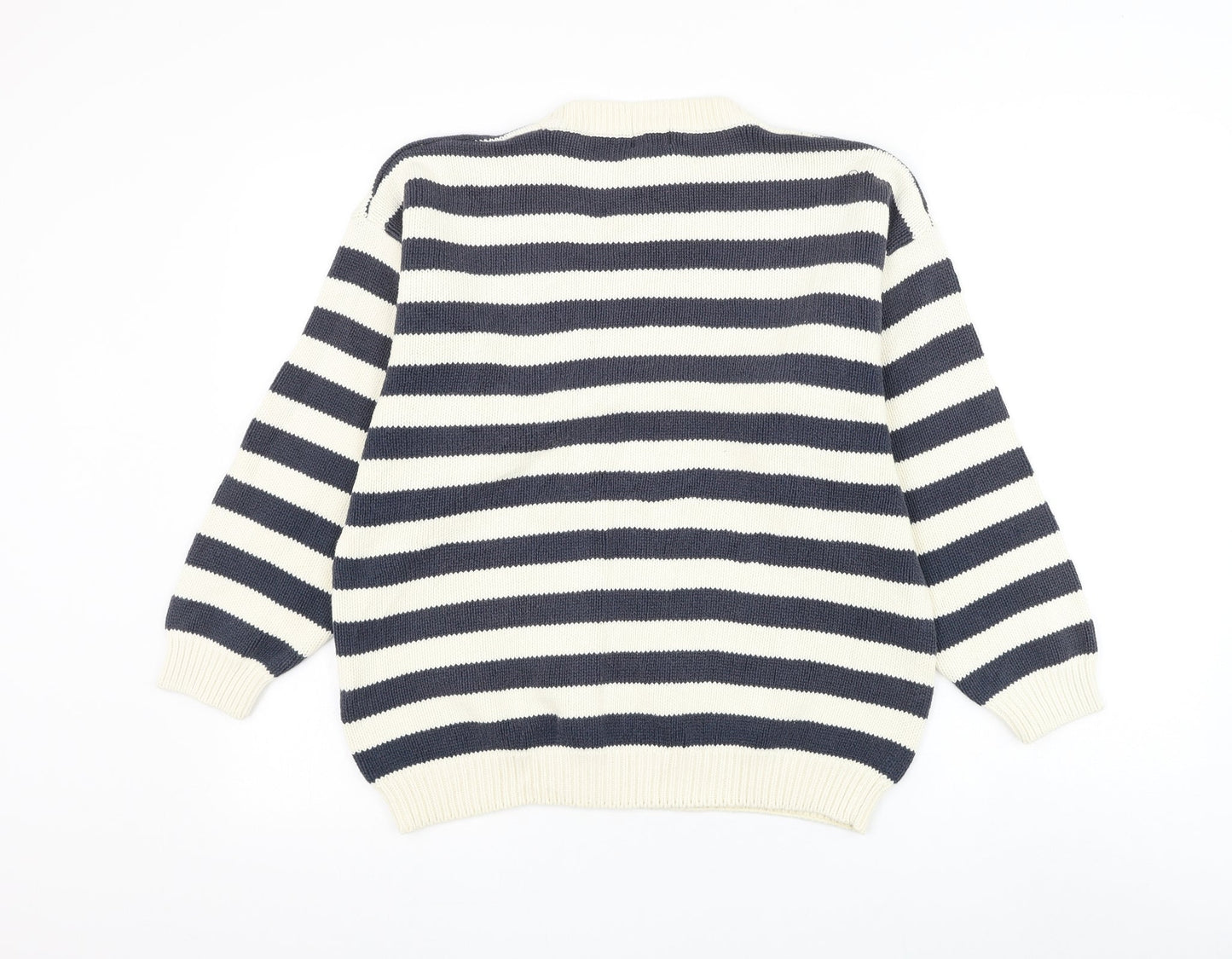 Womens UK Size S Para White Pullover Jumper