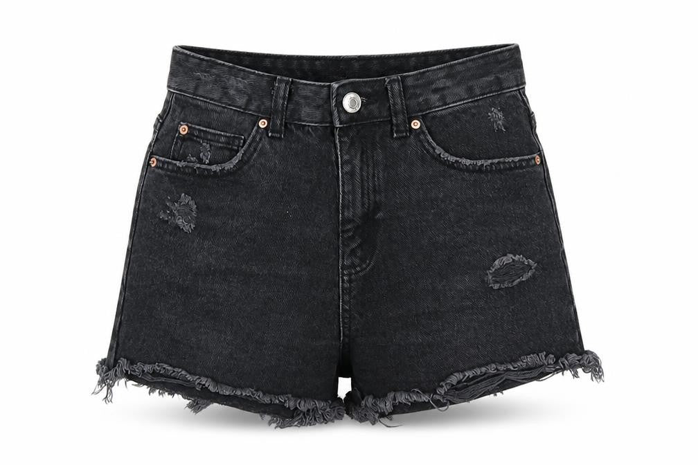 Womens UK Size 8 Denim & Co. Regular Fit Hot Pants Shorts