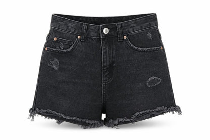 Womens UK Size 8 Denim & Co. Regular Fit Hot Pants Shorts
