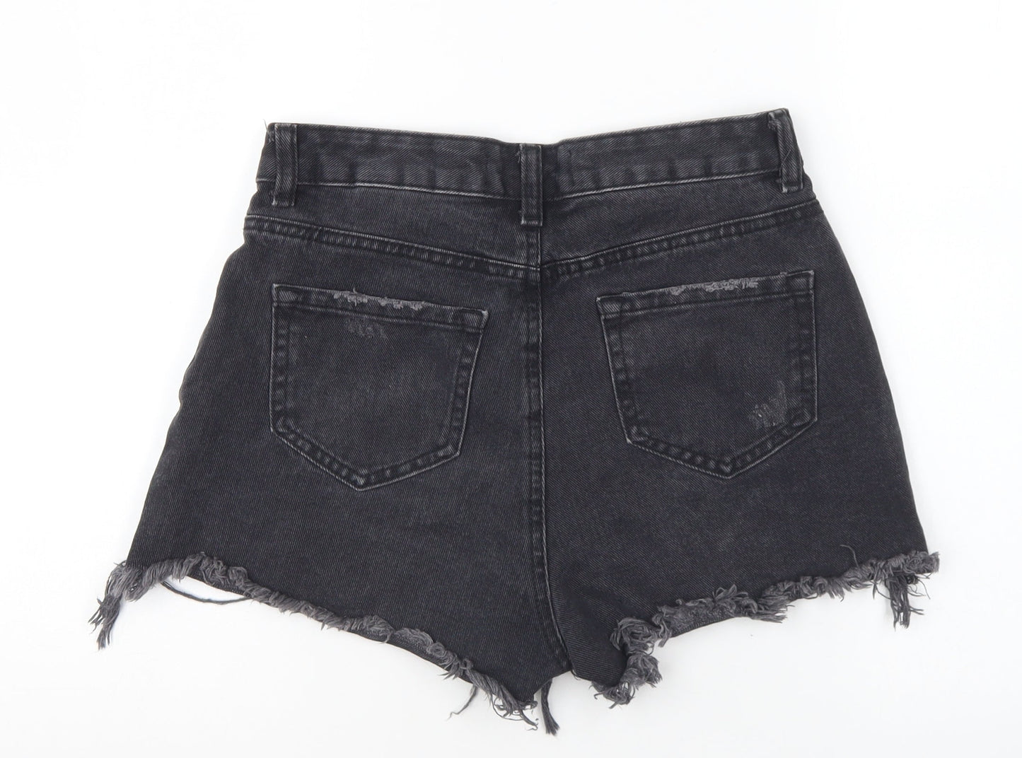 Womens UK Size 8 Denim & Co. Regular Fit Hot Pants Shorts