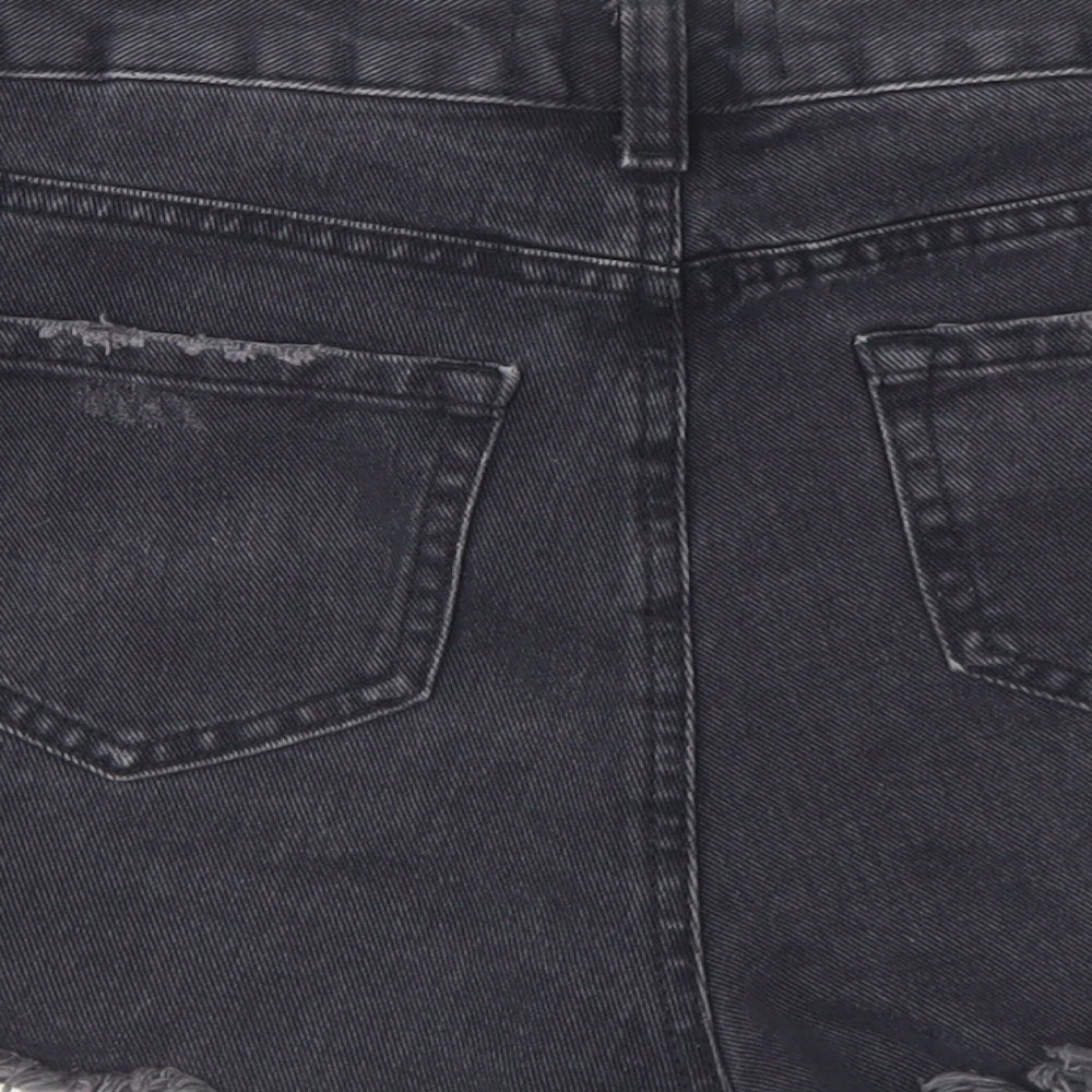 Womens UK Size 8 Denim & Co. Regular Fit Hot Pants Shorts