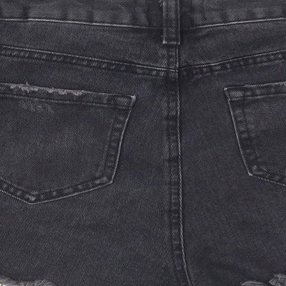 Womens UK Size 8 Denim & Co. Regular Fit Hot Pants Shorts