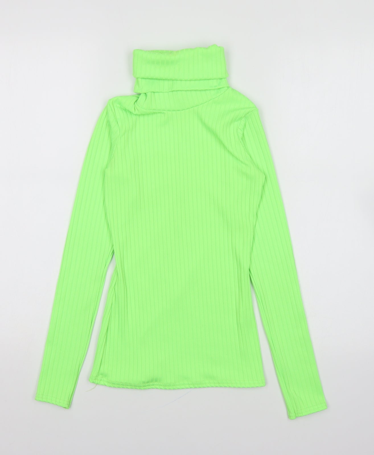 Womens UK Size 6 PRETTYLITTLETHING Green Pullover Jumper
