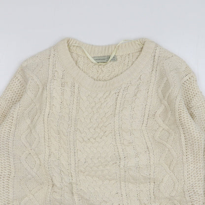 Womens UK Size 6 Atmosphere Beige Pullover Jumper