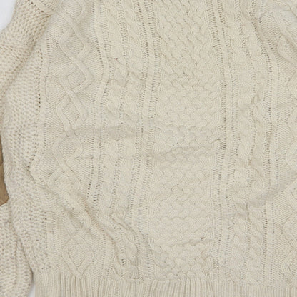 Womens UK Size 6 Atmosphere Beige Pullover Jumper