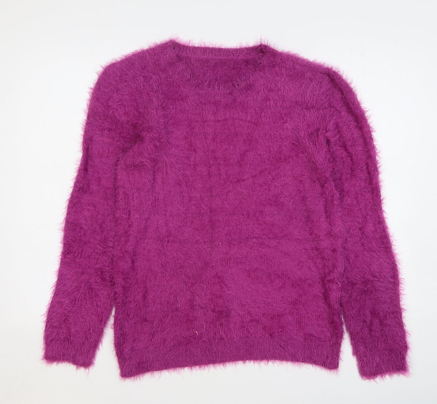 Womens UK Size 12 Lakeland Purple Pullover Jumper