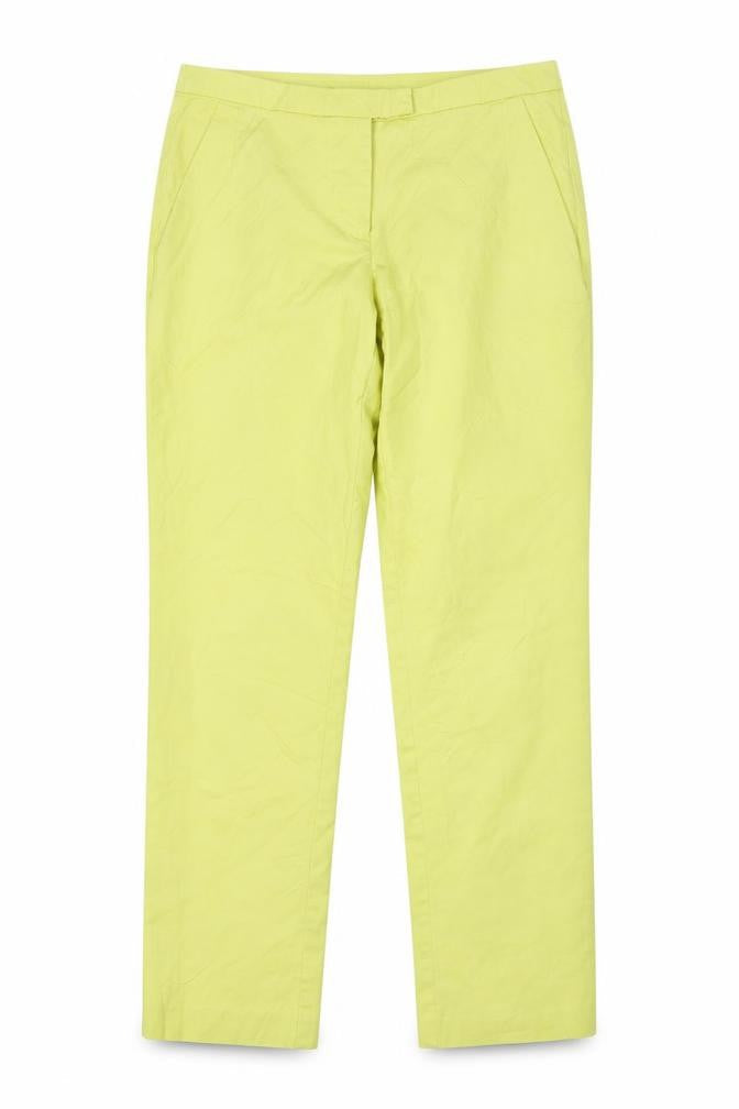 Womens UK Size 30 in Stile Benetton Regular Fit  Yellow Trousers