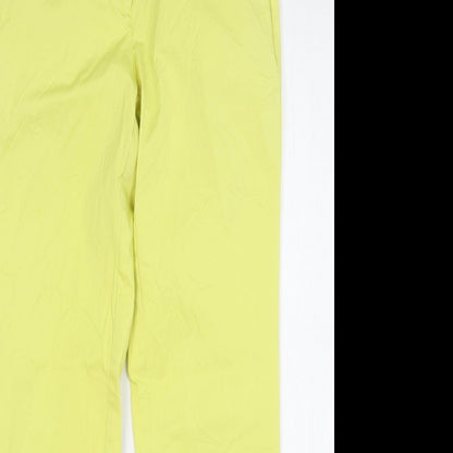 Womens UK Size 30 in Stile Benetton Regular Fit  Yellow Trousers