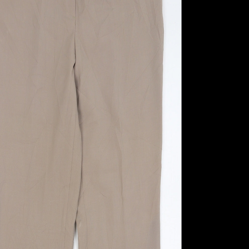Womens UK Size 34 GARDEUR Regular Fit  Beige Trousers