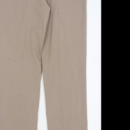 Womens UK Size 34 GARDEUR Regular Fit  Beige Trousers