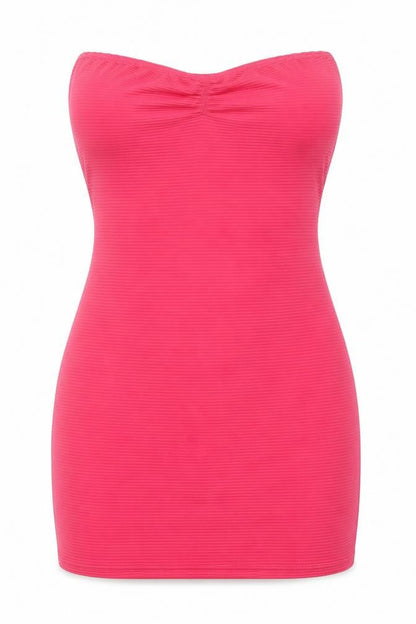 Preworn Womens Pink Polyester Bodycon Size S Sweetheart Pullover