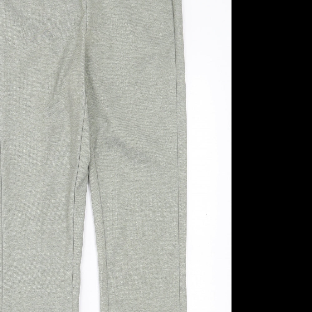 Womens UK Size 8 Marks and Spencer Regular Fit Dress Pants Green Trousers