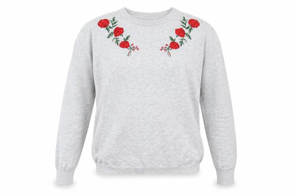 Womens UK Size S H&M Grey Pullover Jumper