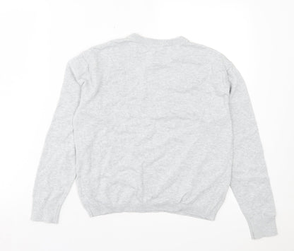 Womens UK Size S H&M Grey Pullover Jumper