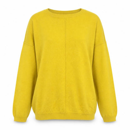 Womens UK Size S Marks and Spencer Yellow Pullover Jumper