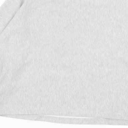 Miss Selfridge Womens Grey Cotton Pullover Sweatshirt Size 12 Pullover - Paris Has My Heart