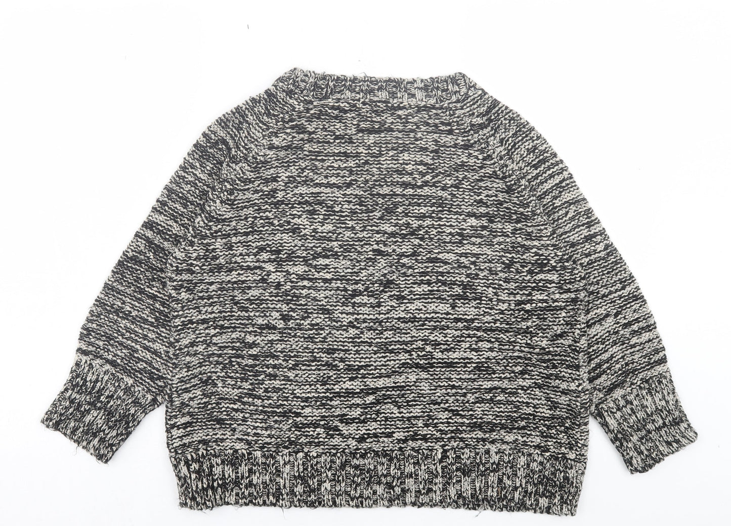Womens UK Size M M&Co Grey Pullover Jumper