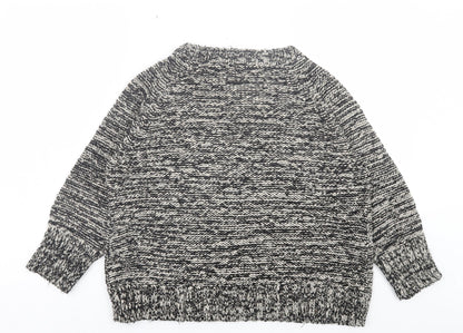 Womens UK Size M M&Co Grey Pullover Jumper
