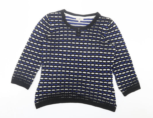 Womens UK Size M CC Blue Pullover Jumper