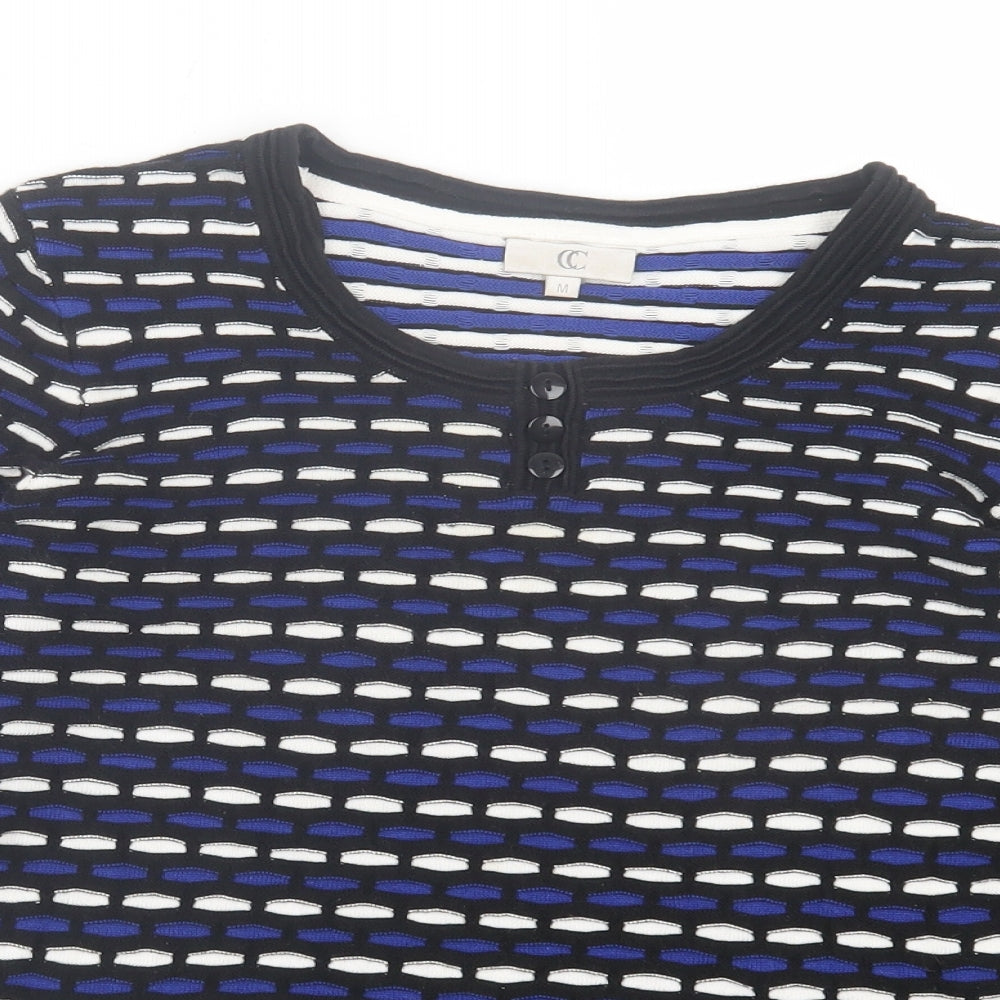 Womens UK Size M CC Blue Pullover Jumper