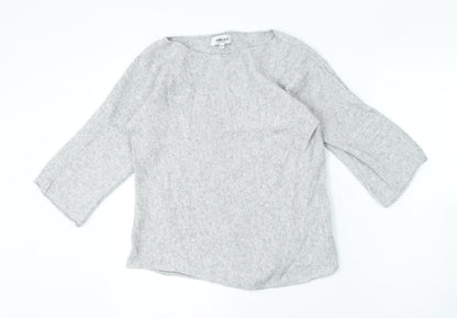 Womens UK Size S Isabella D Grey Pullover Jumper
