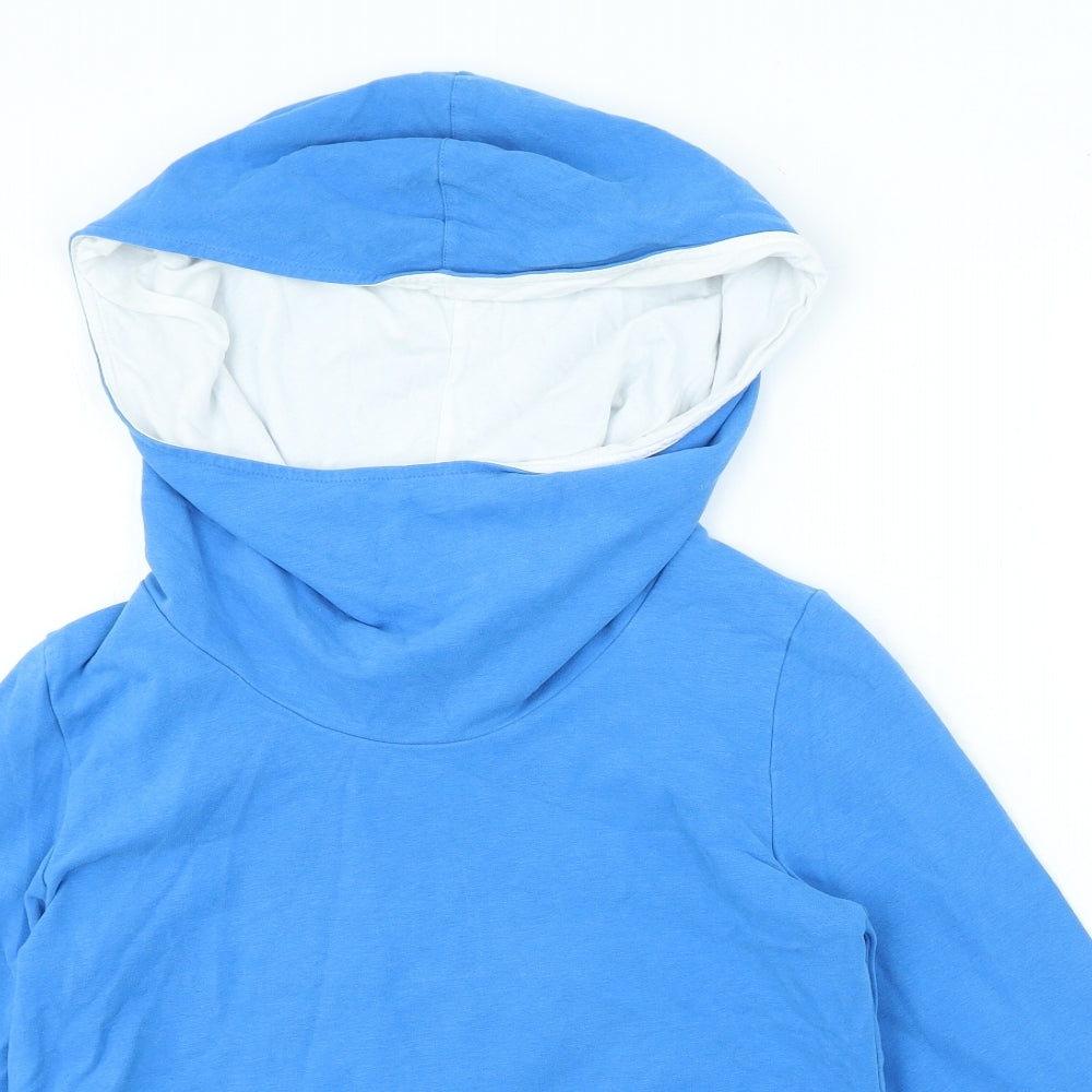 Up Boys Blue Cotton Pullover Hoodie Size XL