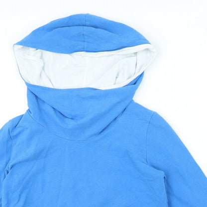 Up Boys Blue Cotton Pullover Hoodie Size XL