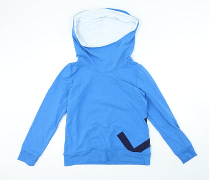 Up Boys Blue Cotton Pullover Hoodie Size XL
