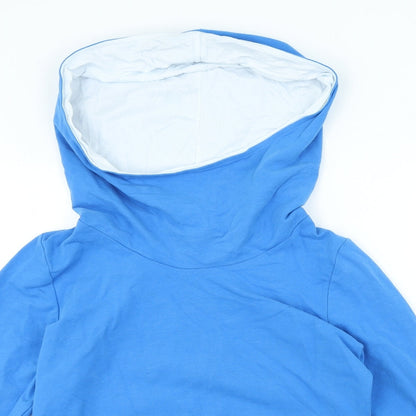 Up Boys Blue Cotton Pullover Hoodie Size XL