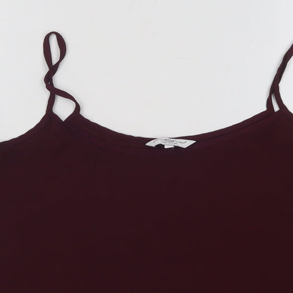 Womens UK Size 10 New Look Purple Basic Tank