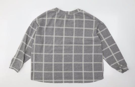 Womens UK Size 16 River Island Grey Pullover Jumper
