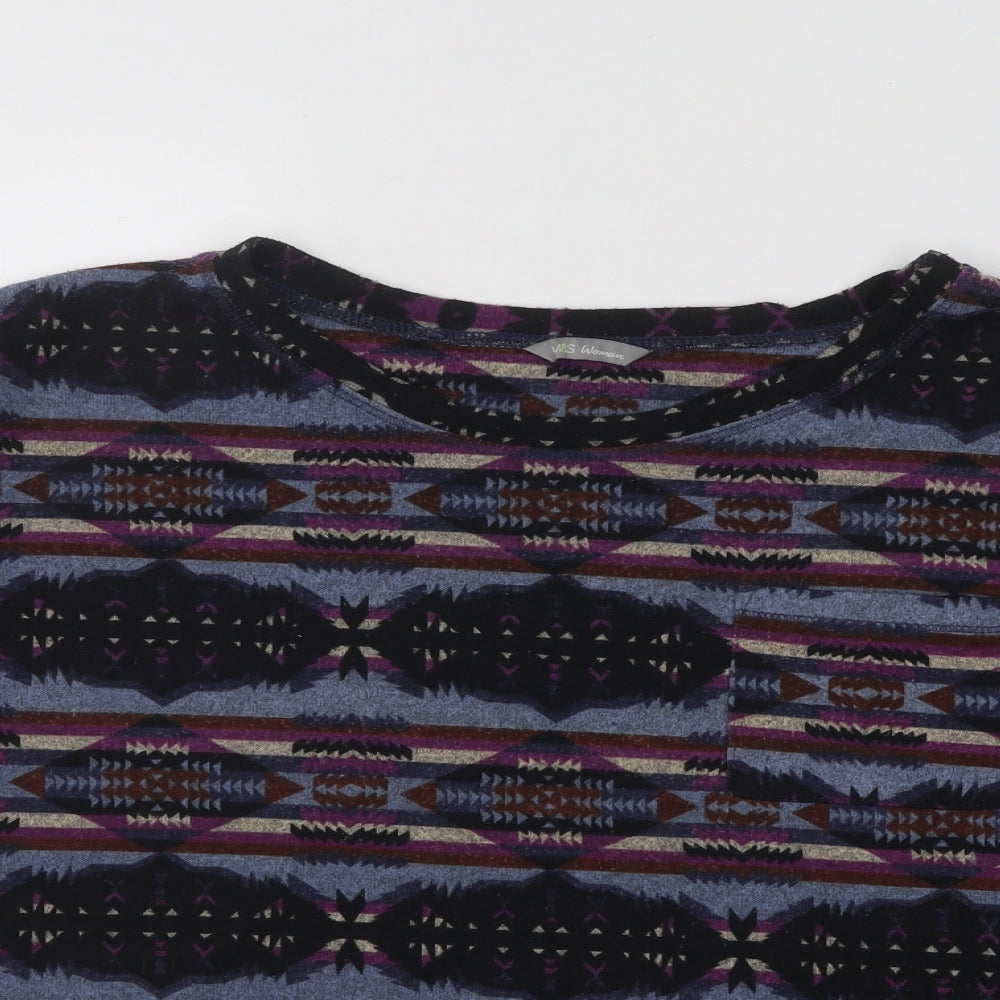 Womens UK Size XL Marks and Spencer Multicoloured Pullover Jumper