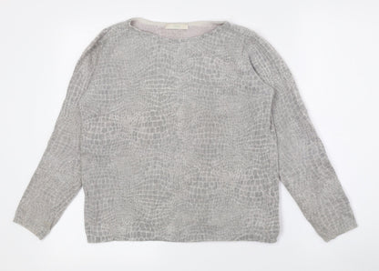 Womens UK Size 16 Marks and Spencer Grey Pullover Jumper