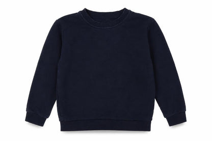 George Boys Blue Cotton Pullover Sweatshirt Size 5-6 Years