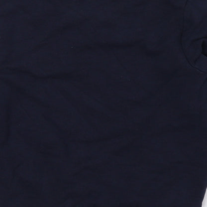 George Boys Blue Cotton Pullover Sweatshirt Size 5-6 Years
