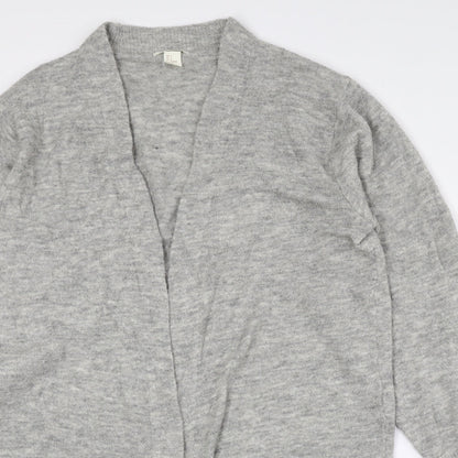 Womens UK Size S H&M Grey Cardigan Jumper