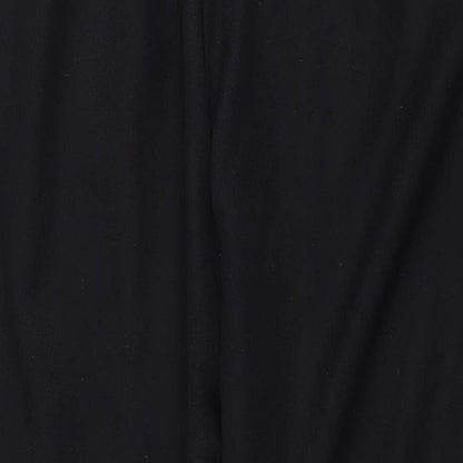 Womens UK Size 14 Papaya Regular Fit  Black Trousers