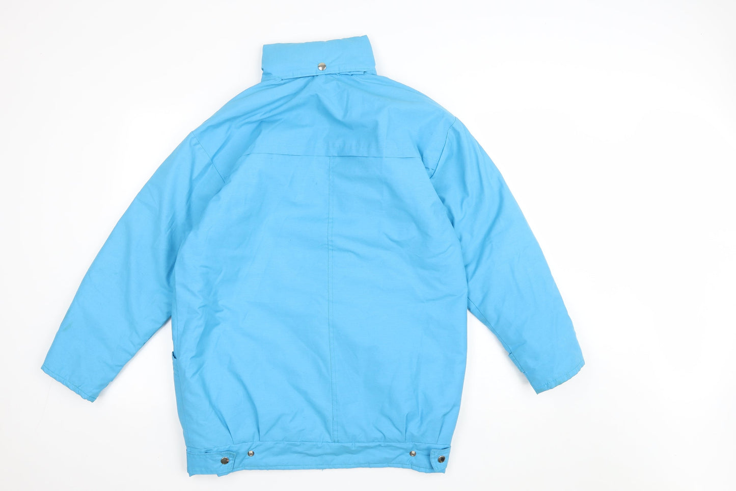 Womens UK Size 12 Preworn Blue Rain Coat
