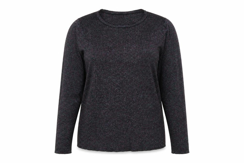 Womens UK Size 14 M&Co Black Pullover Jumper